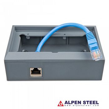 Wall mounted enclosure for 65 x 120 mm GX-panels